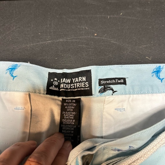 Dolphine Print Aurora Blue Short
